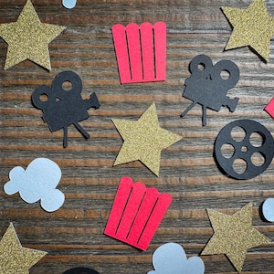 Movie Night Party Confetti – 100 Pieces