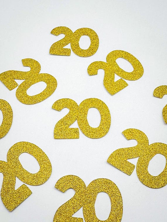 20th Birthday Confetti