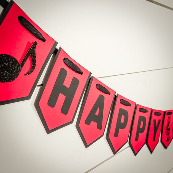 Music Birthday Banner