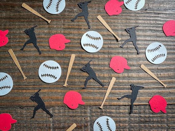 Baseball Player Party Confetti