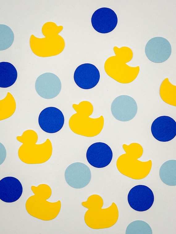 Rubber Duck Confetti, Duck Baby Shower Decor