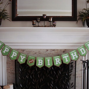 Football Party Banner