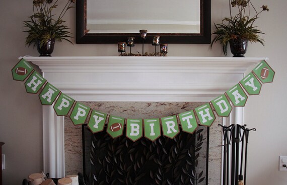 Football Party Banner