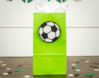 Soccer Birthday Favor Bags