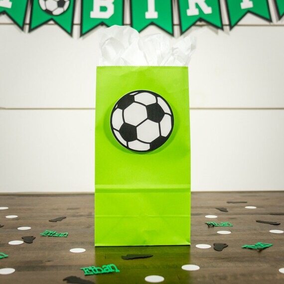 Soccer Birthday Favor Bags