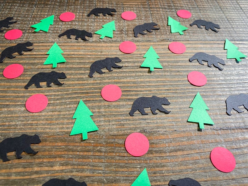 Lumberjack Camping Party Confetti