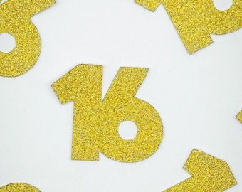 16th Birthday Confetti