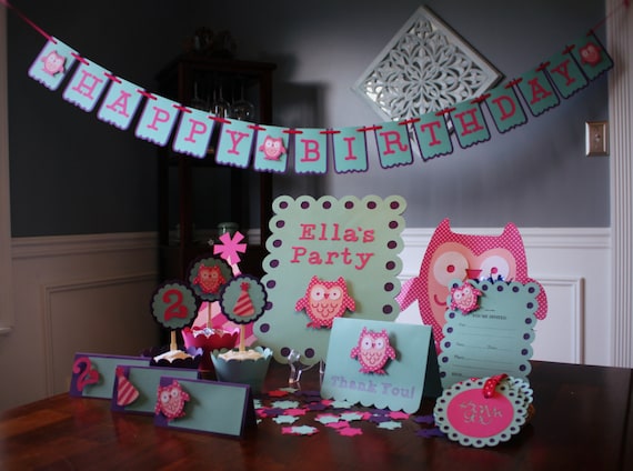 Deluxe Owl Party Kit