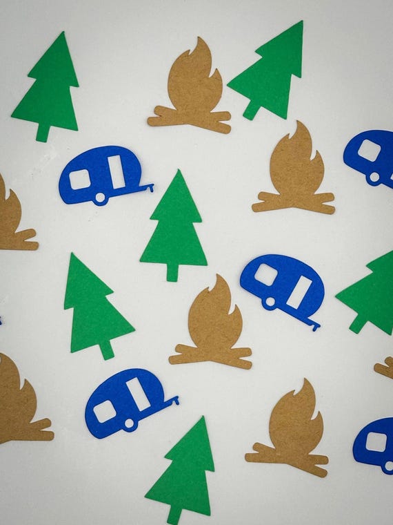 Camping Confetti – 100 Piece Party Pack