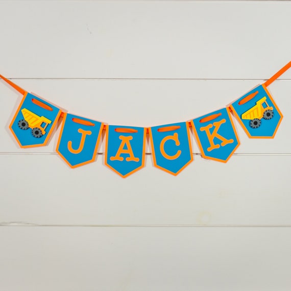 Construction Name Banner