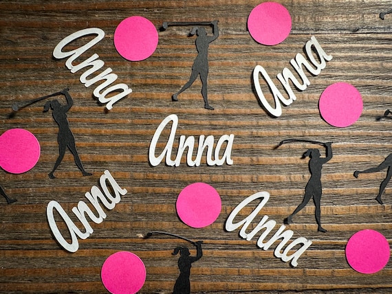 Personalized Golf Party Confetti