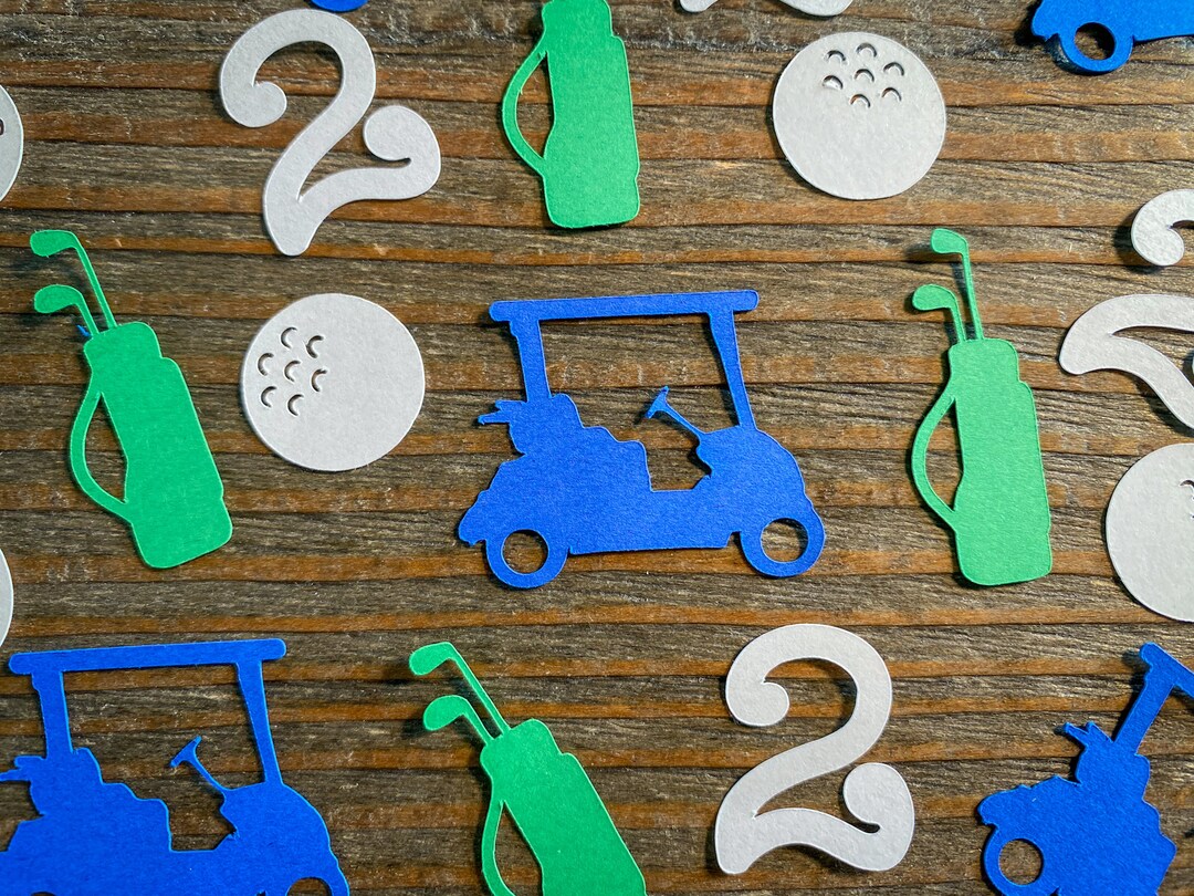 Golf Geburtstagsparty Konfetti mit Alter Etsy.de