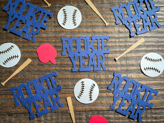 Baseball Rookie of the Year Birthday Party Confetti