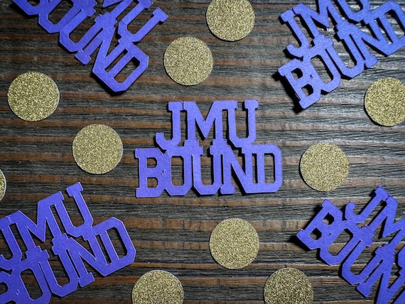 College Bound Initial Confetti – 100-Piece Personalized Set for Acceptance Announcements & Graduation Celebrations