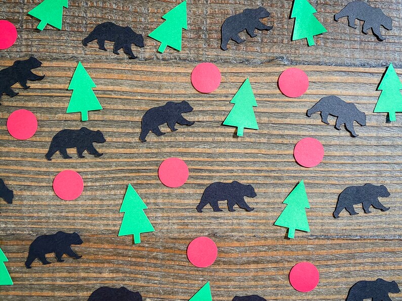 Lumberjack Camping Party Confetti