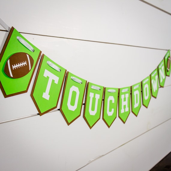 Football Touchdown Banner
