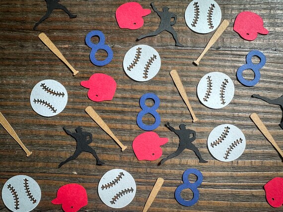 Baseball Pitcher Birthday Party Confetti