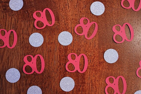 Red and Silver Age Confetti