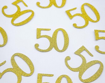50th Birthday Party or Anniversary Party Confetti