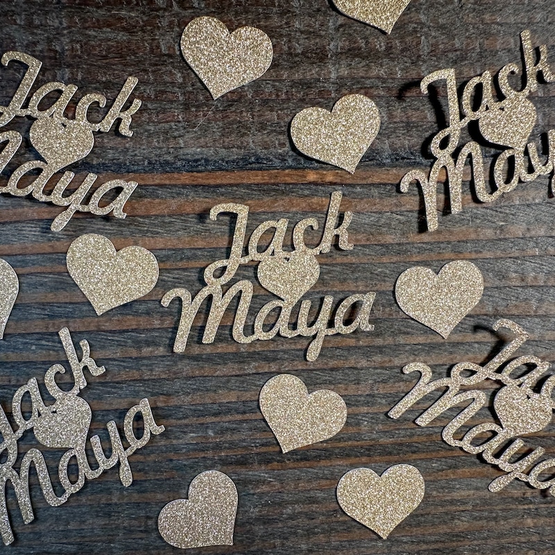 Customized Confetti Custom Confetti - Etsy