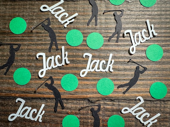 Personalized Golf Confetti: Golfer Retirement Party Decor