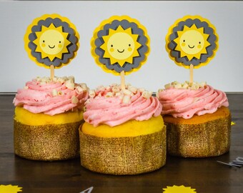 You Are My Sunshine-cupcaketoppers