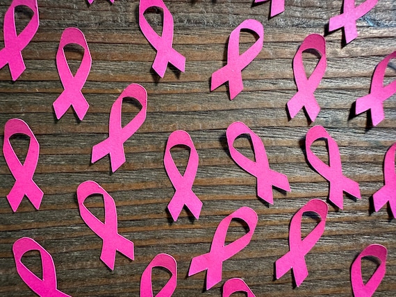 Cancer Awareness Ribbon Confetti – Fundraiser & Event Decor