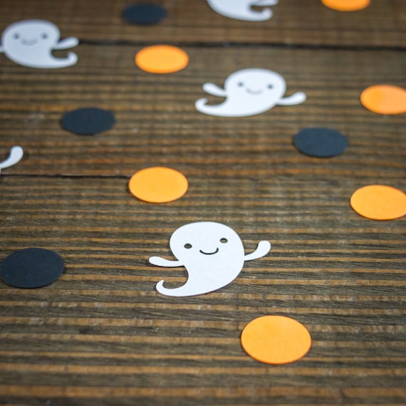 Ghost Halloween Confetti