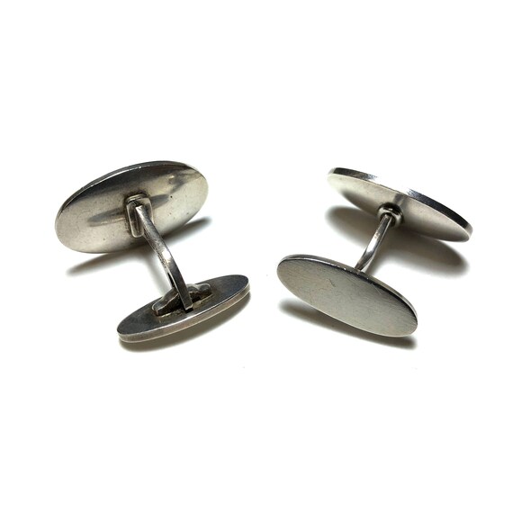 1950s Vintage Georg Jensen Sterling Silver Cuffli… - image 2