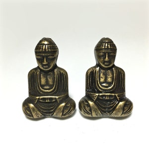Rare One of a Kind Signed Lawrence VRBA Buddha Cufflinks, Groomsmen&#39;s Gifts, Mens Gifts, Mens Accessories Father&#39;s Day Gift