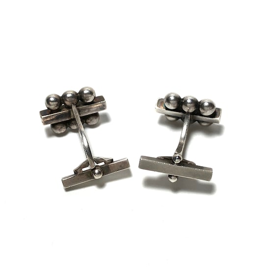 ジョージジェンセン　カフスボタン ヴィンテージ ジョージ ジェンセン スターリング シルバー カフス