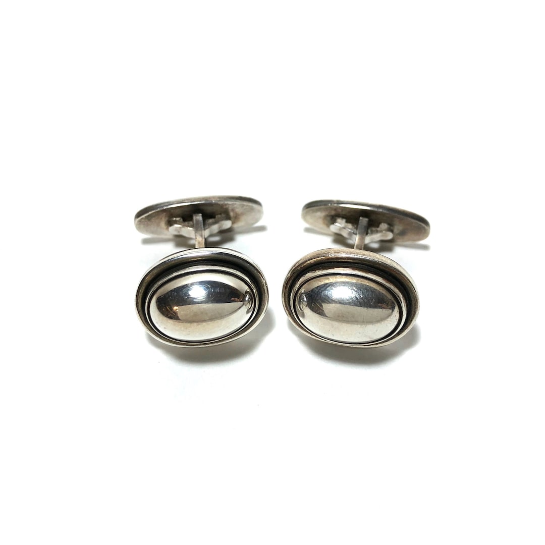 1950s Georg Jensen Sterling Silver Cufflinks, Denmark - Etsy Singapore