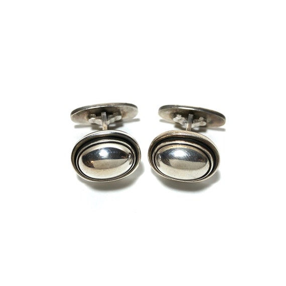 1950s Georg Jensen Cufflinks 44B Sterling Silver Vintage - Etsy