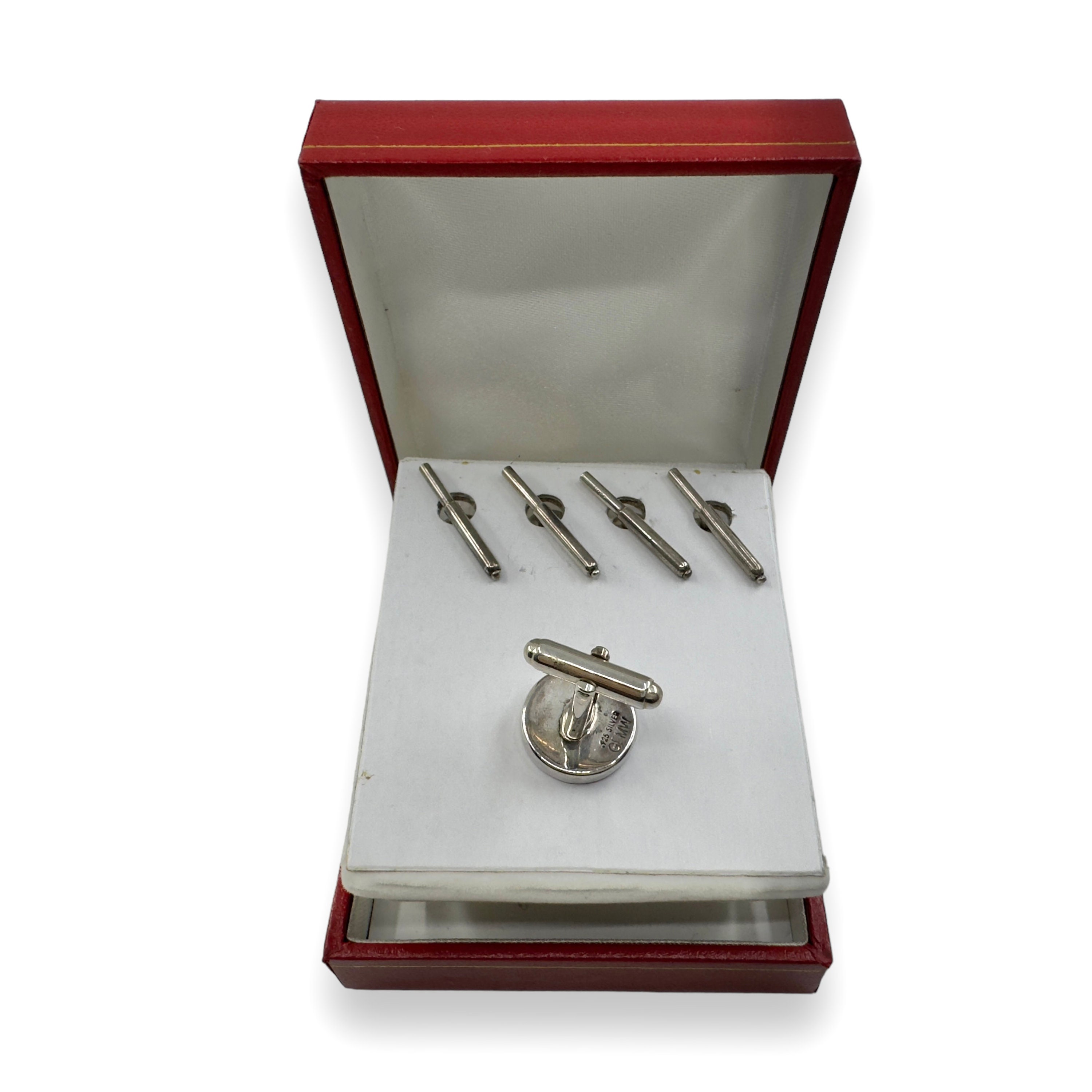 ☆TATIANA☆ Margaret Pearl Cuff Set SE0092 Collection of cufflinks and a set of mother-of-pearl and
