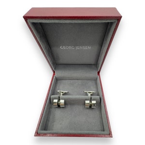 1960 Georg Jensen, Copenhagen Sterling Silver Design no 67 by Sigvard Bernadotte In Original Presentation Box 17.5 Grams