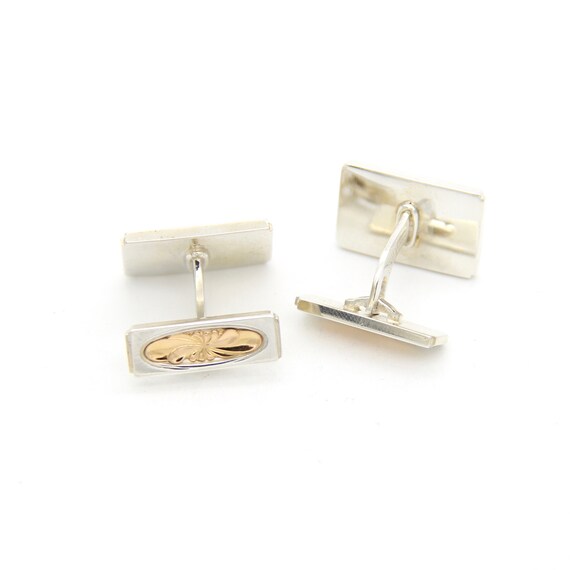 Georg Jensen Denmark Solid Sterling Silver Cuffli… - image 2