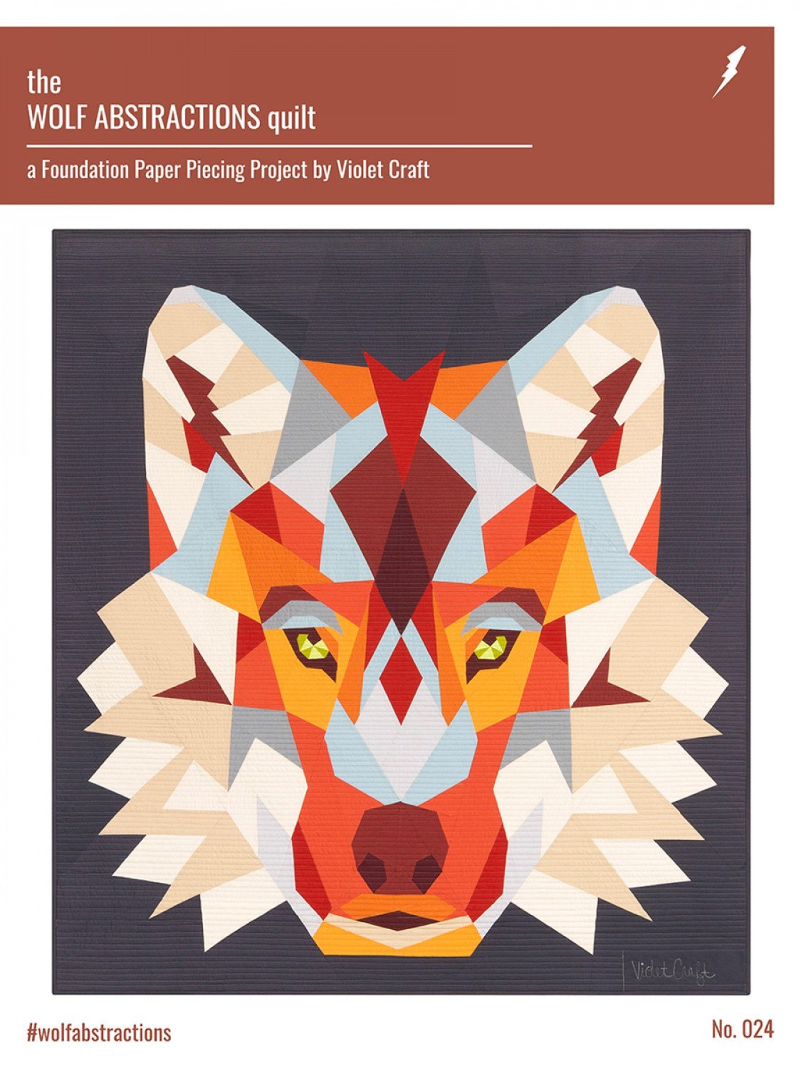 Wolf Abstractions Paper Piecing Pattern - Etsy