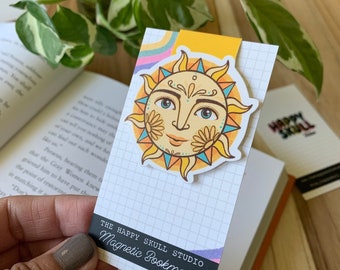 Sun Magnetic Bookmark