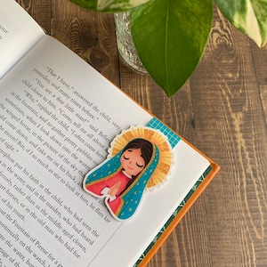 Praying Virgencita Magnetic Bookmark