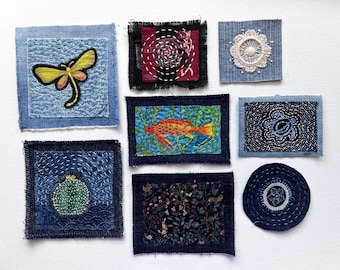 One-of-a-Kind Patches Denim Mending Patches for Jean Repair 23