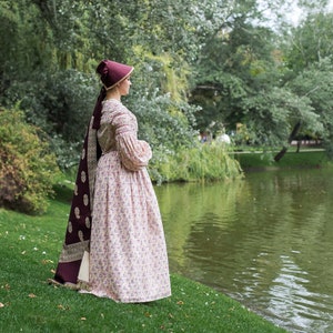 Jane Eyre Dress, 1840s Walking Gown