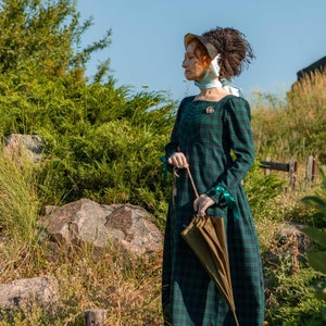 Scottish 1800 s Dress Etsy