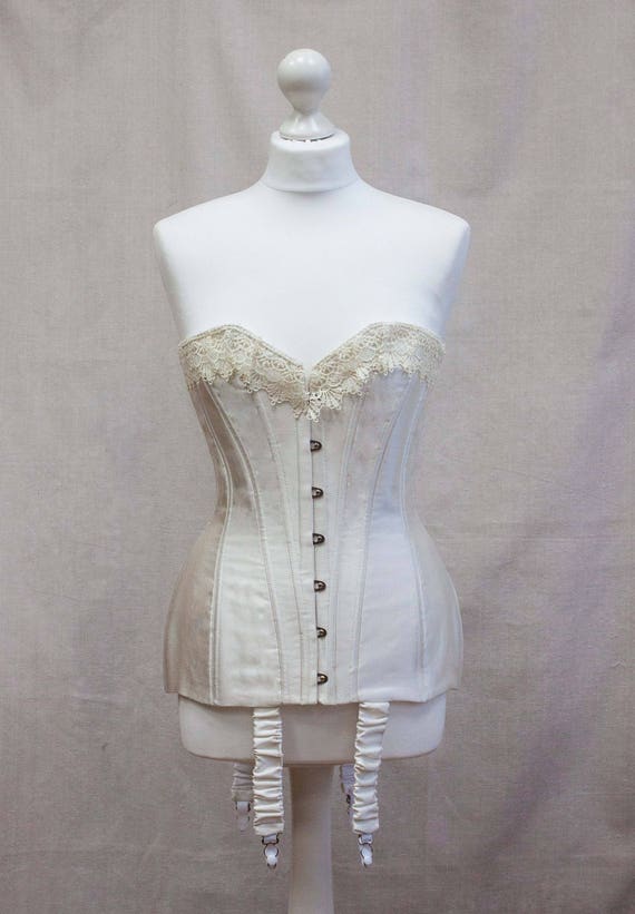 Plus size corset with garters sale