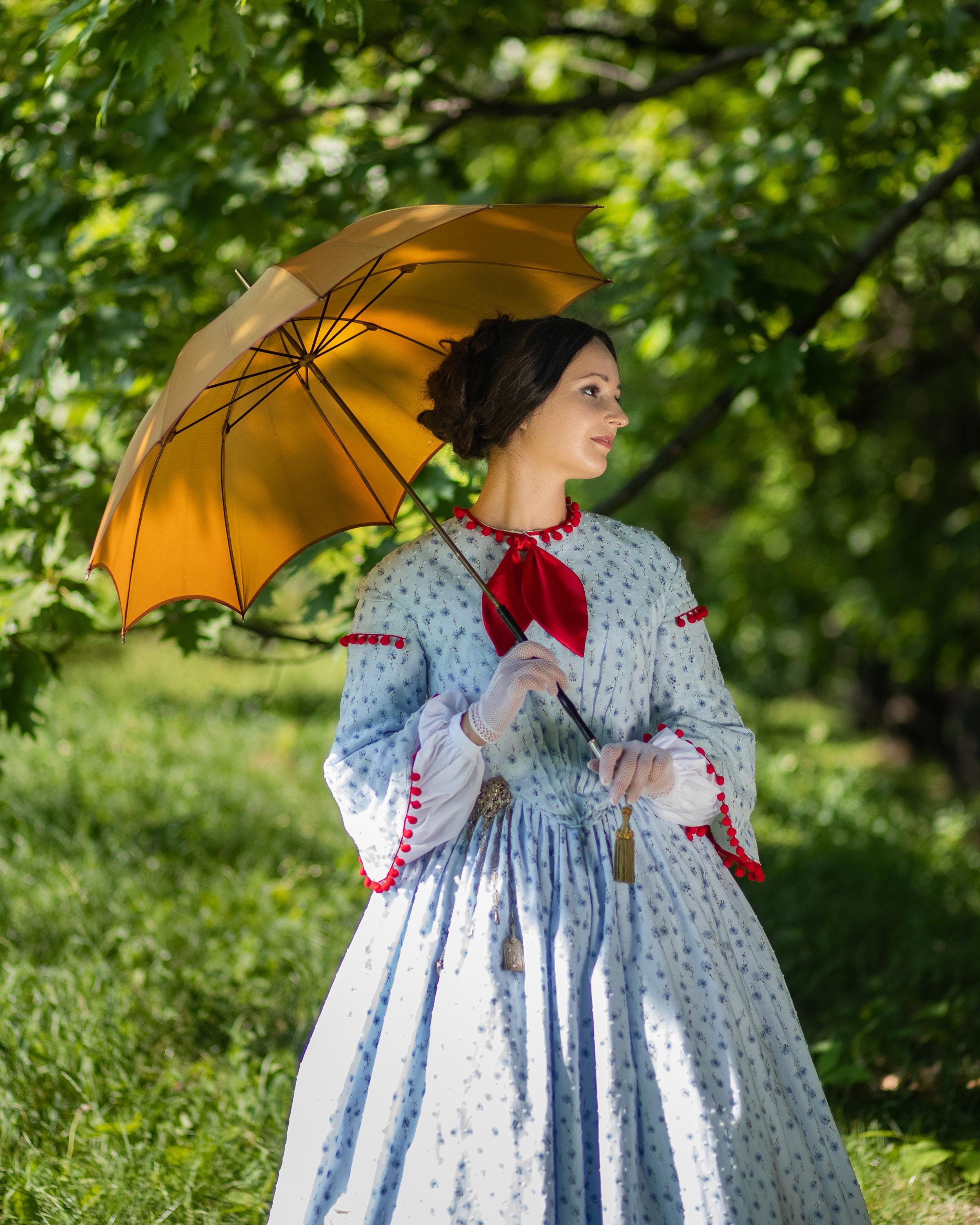 Evening Gown Vestidos 1850 Victorian 1850s Gown, Gone With The Wind Historical Dress, 1860s Daydress, American Evening Gown Vestidos 1850 Victorian 1850s Gown, Gone With The Wind Historical Dress, 1860s Daydress, American