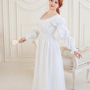 Renaissance Bride's Robe, Wedding Morning 1500s Gown - Etsy