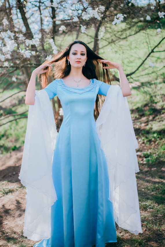 elvish wedding dress