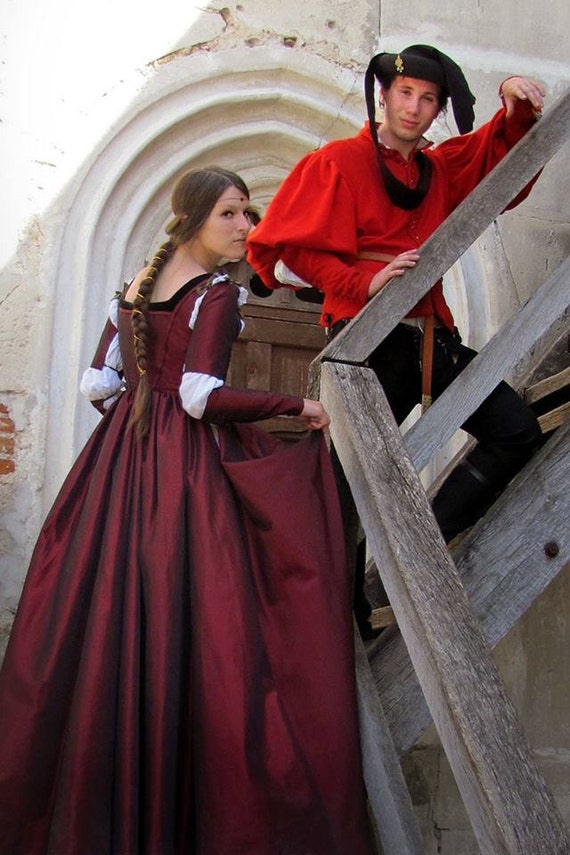 La Belle Feroniere Renaissance Dress robe italienne du XVe siecle Etsy Canada