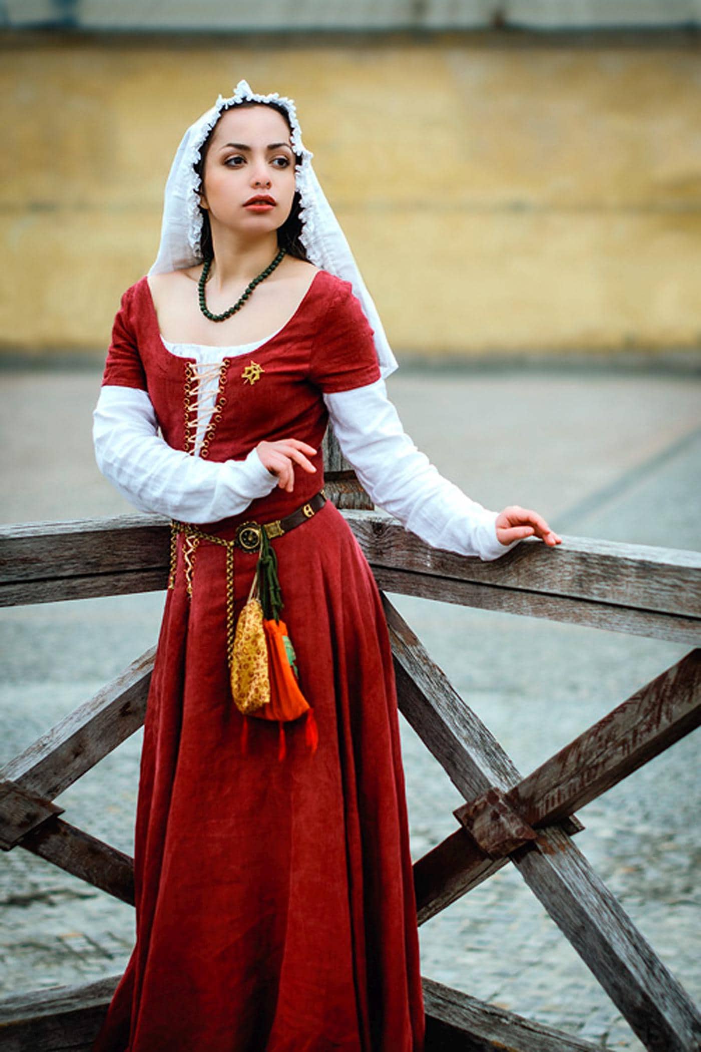 15th Century Linen Medieval Kirtle, Renfaire Linen Dress 15th Century Linen Medieval Kirtle, Renfaire Linen Dress