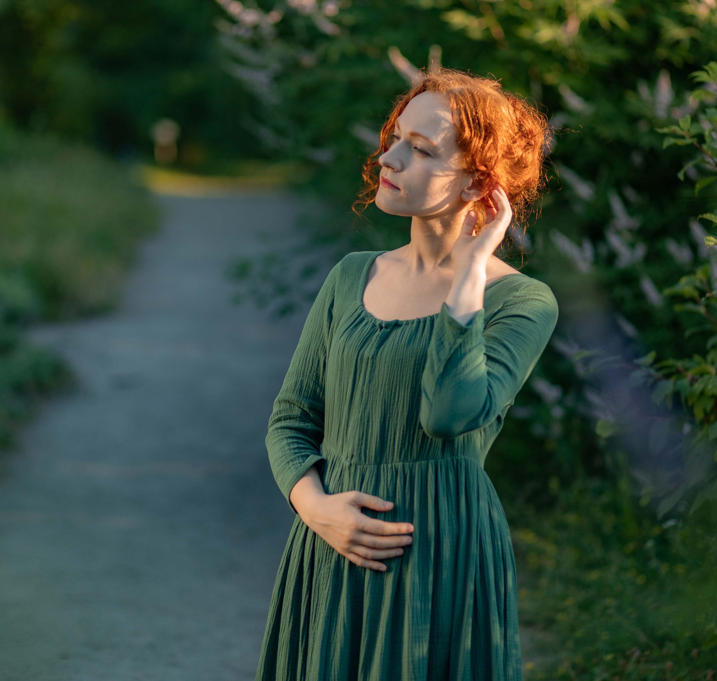 Pride and Prejudice Dress Green - Etsy
