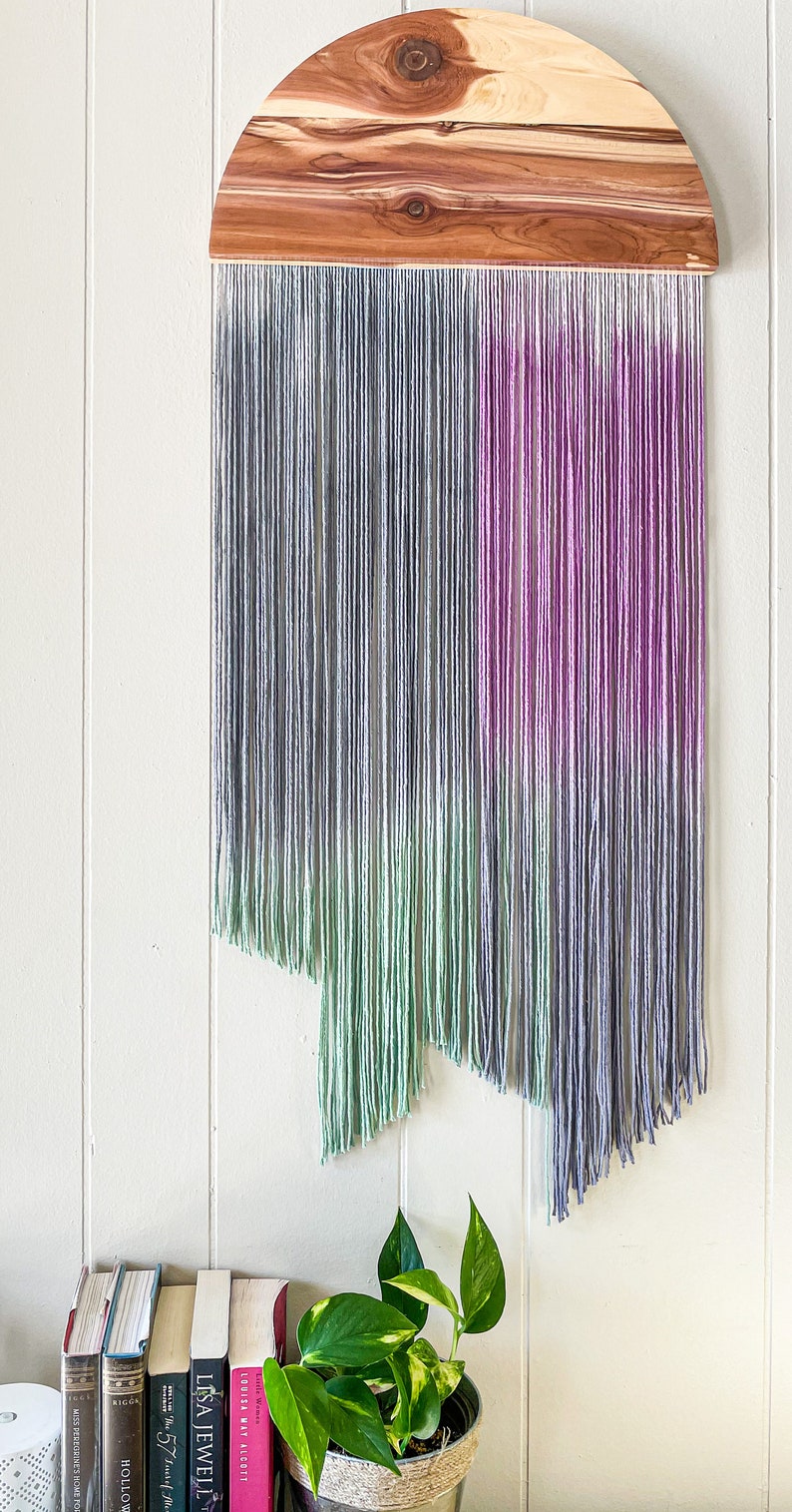 Cedar Half Moon Dip Dye Tapestry image 2